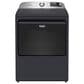 Maytag 7.4 Cu. Ft. Smart Front Load Electric Dryer with Extra Power in Midnight Steel, , large