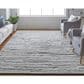 Feizy Broadfield 3"6" x 5"6" Ivory and Charcoal Area Rug, , large