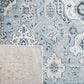 Safavieh Isabella 4" x 6" Blue and Creme Area Rug, , large