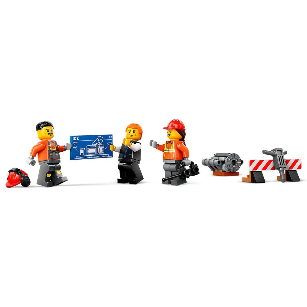 LEGO City Yellow Construction Excavator, , large