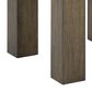 Ashley Rosswain Square End Table in Warm Brown, , large