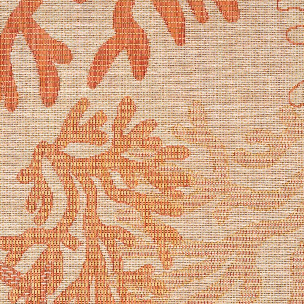 Nourison Garden Oasis Nautical Coral 9&#39; x 12&#39; Indoor/Outdoor Area Rug, , large