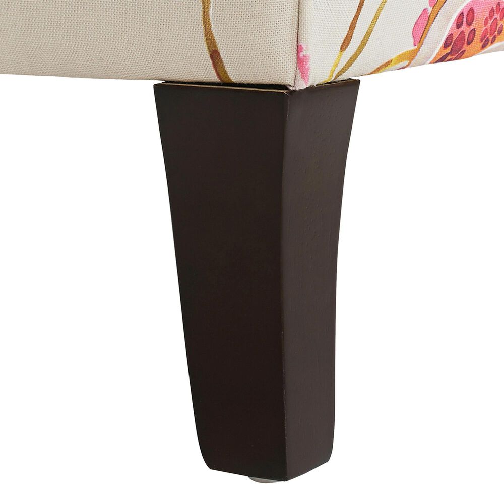Jennifer Taylor Home Anya Arm Chair in Navy Blue, Purple, Red, Taupe and Green, , large