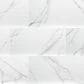 MS International Dymo Statuary Stripe White 12" x 24" Ceramic Tile, , large