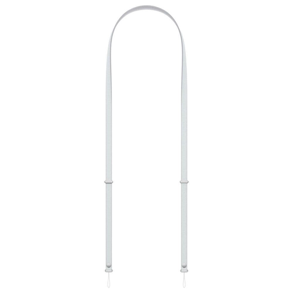 Apple Crossbody Strap in Light Gray, , large