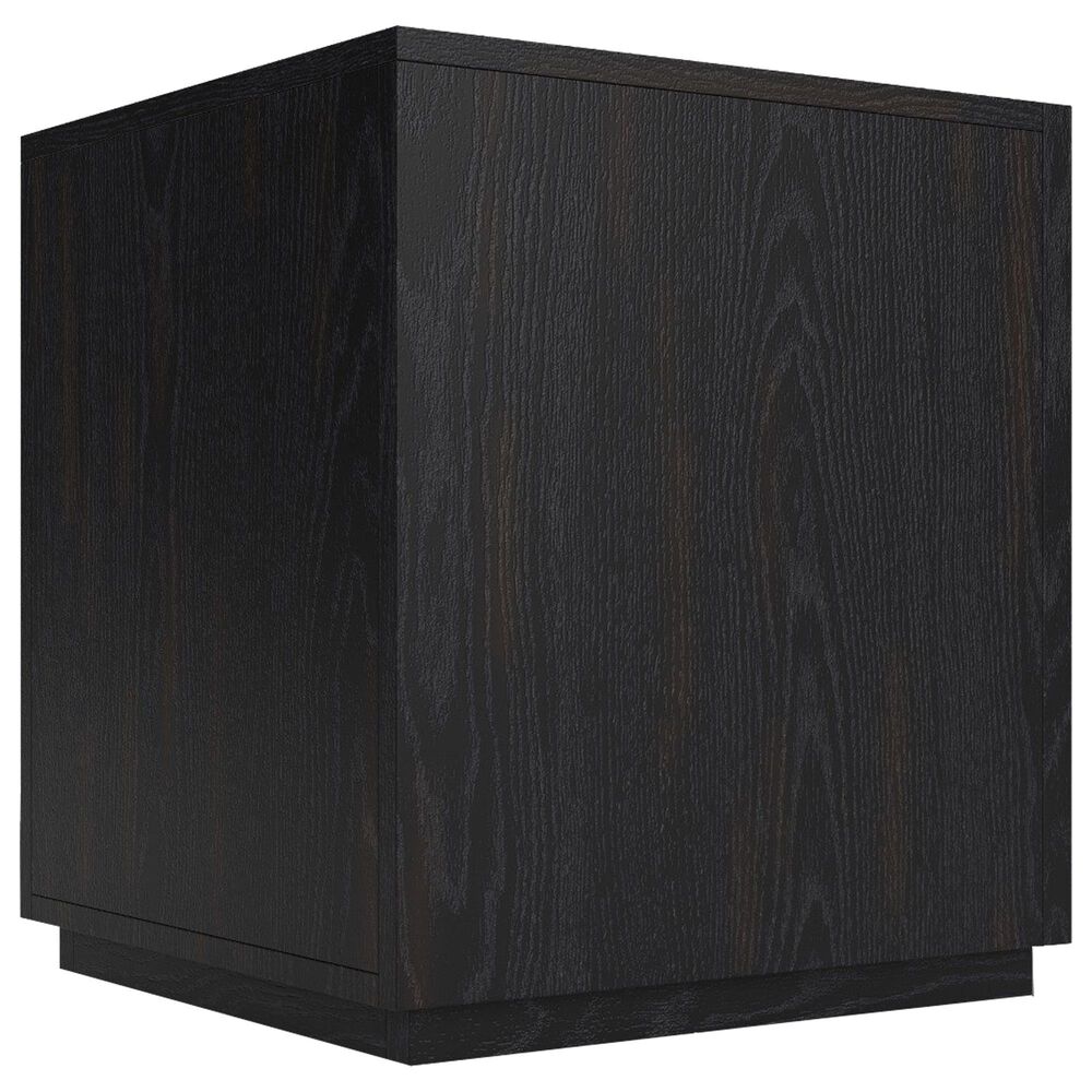 Riverside Furniture Westwood 2-Piece Corner Desk and File Cabinet Set in Ebony Whiskey Oak, , large