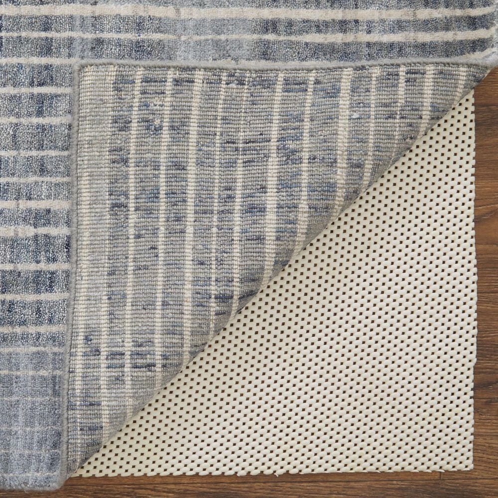 Feizy Eastfield Striped 12&#39; x 15&#39; Blue and Beige Area Rug, , large