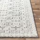 Surya Louvre LOU-2303 6" x 9" Black, Ivory and Cream Area Rug, , large