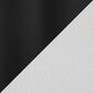 Lumisource Fuji High Back Counter Stool with White Velvet Cushion in Black (Set of 2), , large