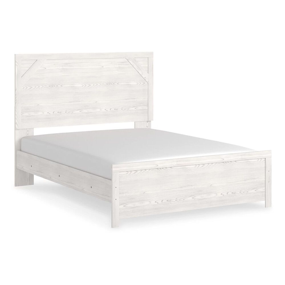 Ashley Gerridan 3-Piece King Bedroom Set with Nightstand in White and Gray, , large