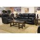 Catnapper Angelo Power Reclining Sofa with Power Headrest in Black, , large