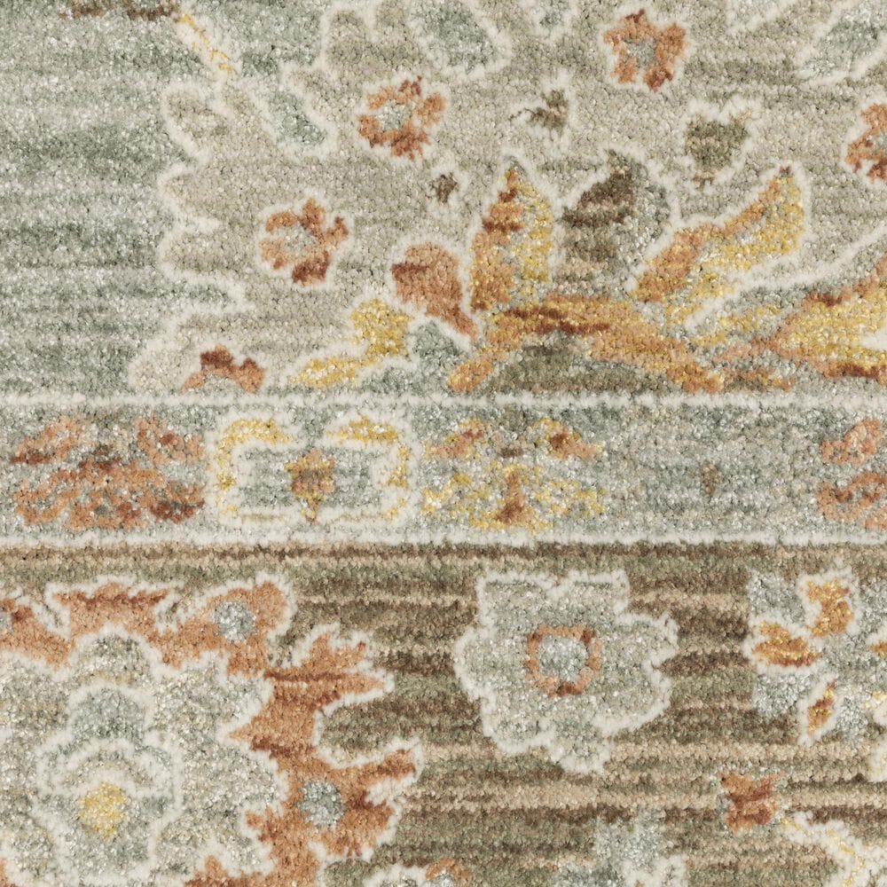 Oriental Weavers Keaton Blue and Multicolor 2'3" x 7'6" Runner, , large