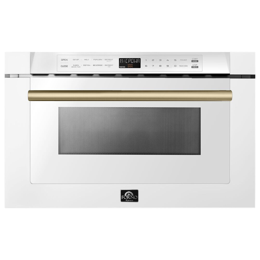 Forno Capoliveri 24" Drawer Microwave in White, , large