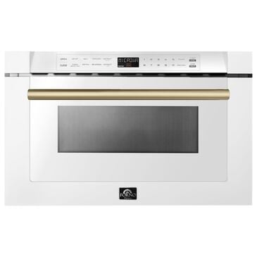 Forno Capoliveri 24" Drawer Microwave in White, , large