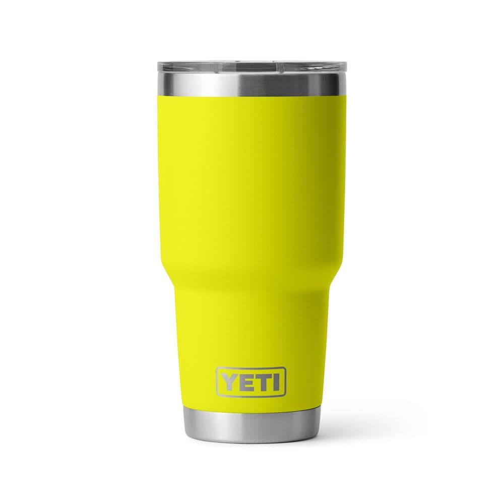 YETI Rambler 30 oz Tumbler with Magslider in Firefly Yellow, , large