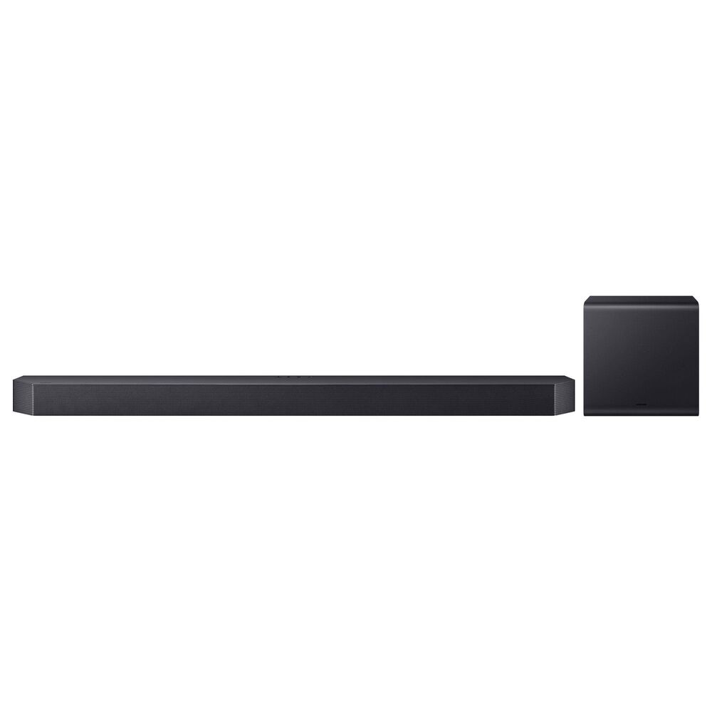 Samsung 77" Class S90F OLED 4K Vision AI - Smart TV with Q-Series 7.1.2 Channel Soundbar System in Graphite Black, Space Titan and Titan Black, , large