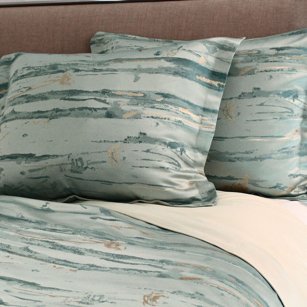 Ann Gish Serenity 3-Piece King Duvet Set in Blue, , large