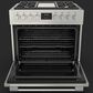 Fulgor Milano Sofia 5.7 Cu. Ft. 36" Professional All Gas Range in Stainless Steel, , large