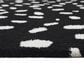 Balta Rugs Kannisto 5"3" x 7" Black and White Area Rug, , large