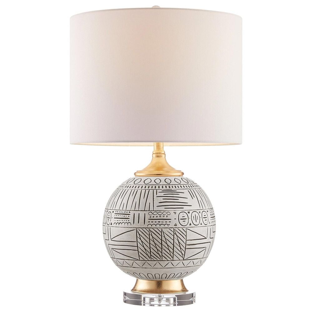 Lite Source Table Lamp in Black and White, , large