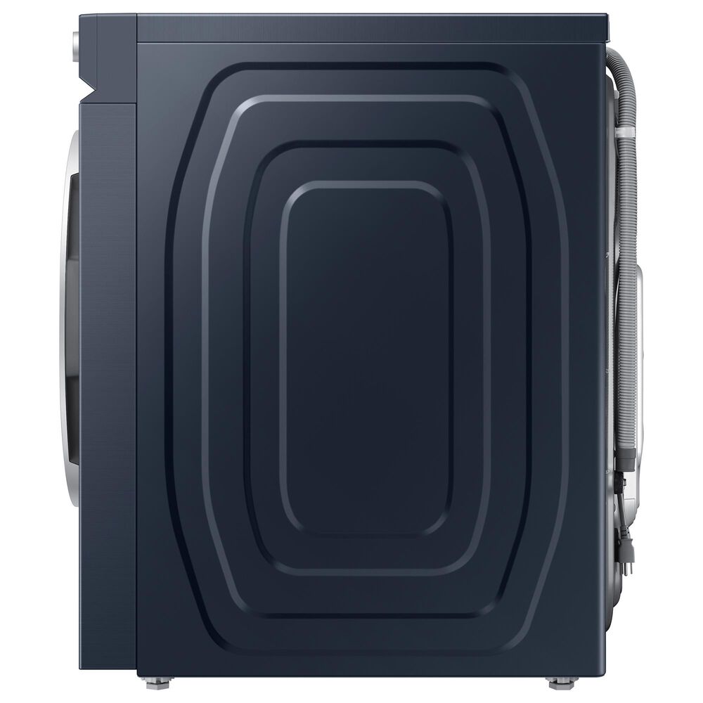 Samsung Bespoke 5.3 Cu. Ft. Front Load Washer and 7.6 Cu. Ft. Electric Dryer Laundry Pair in Brushed Navy, , large