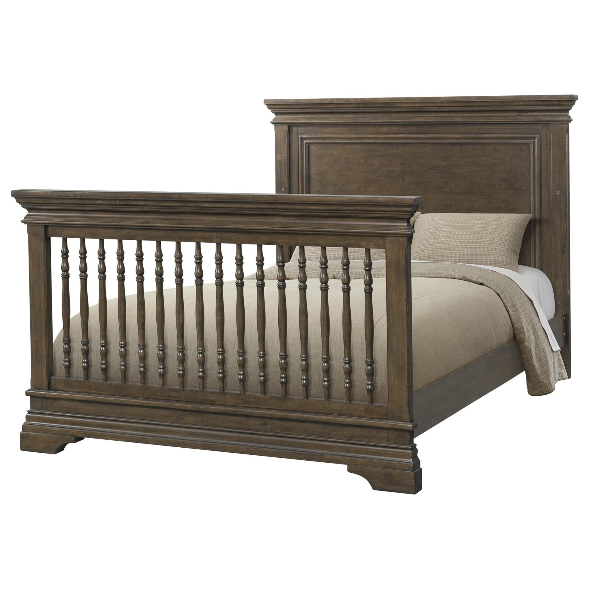 Eastern Shore Olivia 4 In 1 Convertible Crib in Rosewood NFM