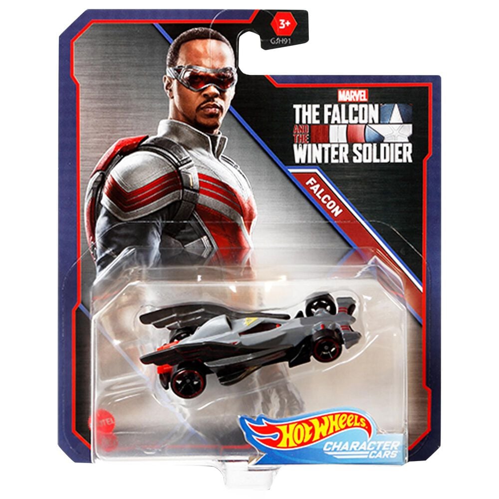 Mattel Hot Wheels Marvel Falcon Character Cars, , large