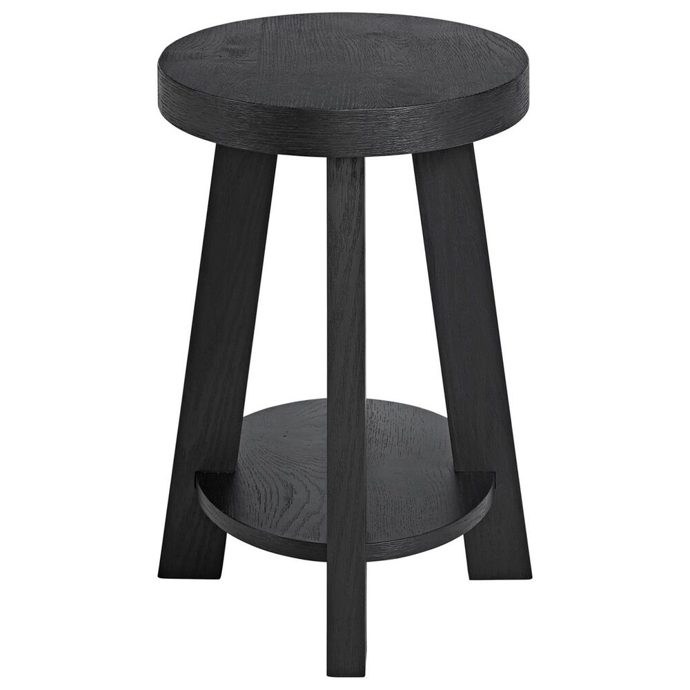 Forma &amp; Co Boho Oval End Table in Black, , large