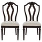 Ashley Lavinton Dining Chair Set of 2 in Tan and Brown, , large