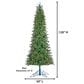 The Gerson Company 10" Natural Cut Salem Spruce with Power Pole in Green, , large
