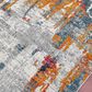 Amer Rugs Montana 2" x 3" Orange and Blue Area Rug, , large