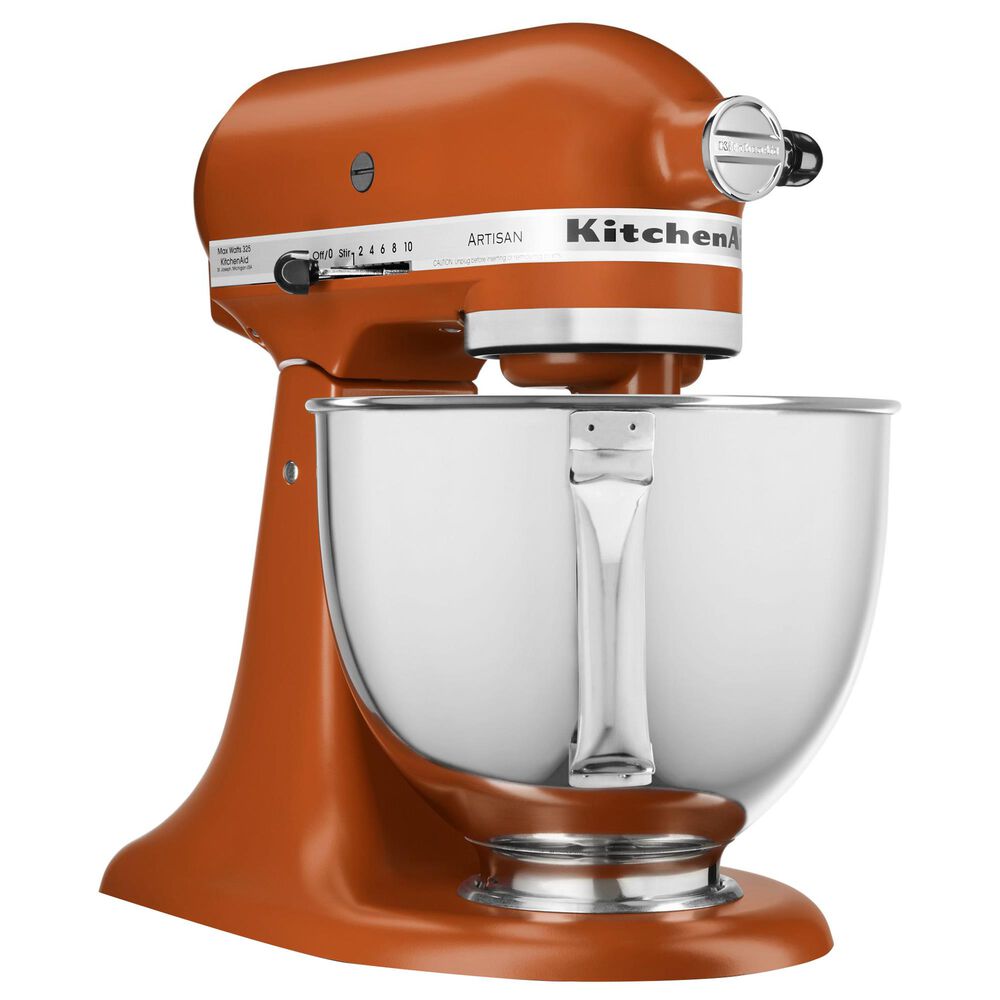 Artisan 5-Quart Stand Mixer in Scorched Orange