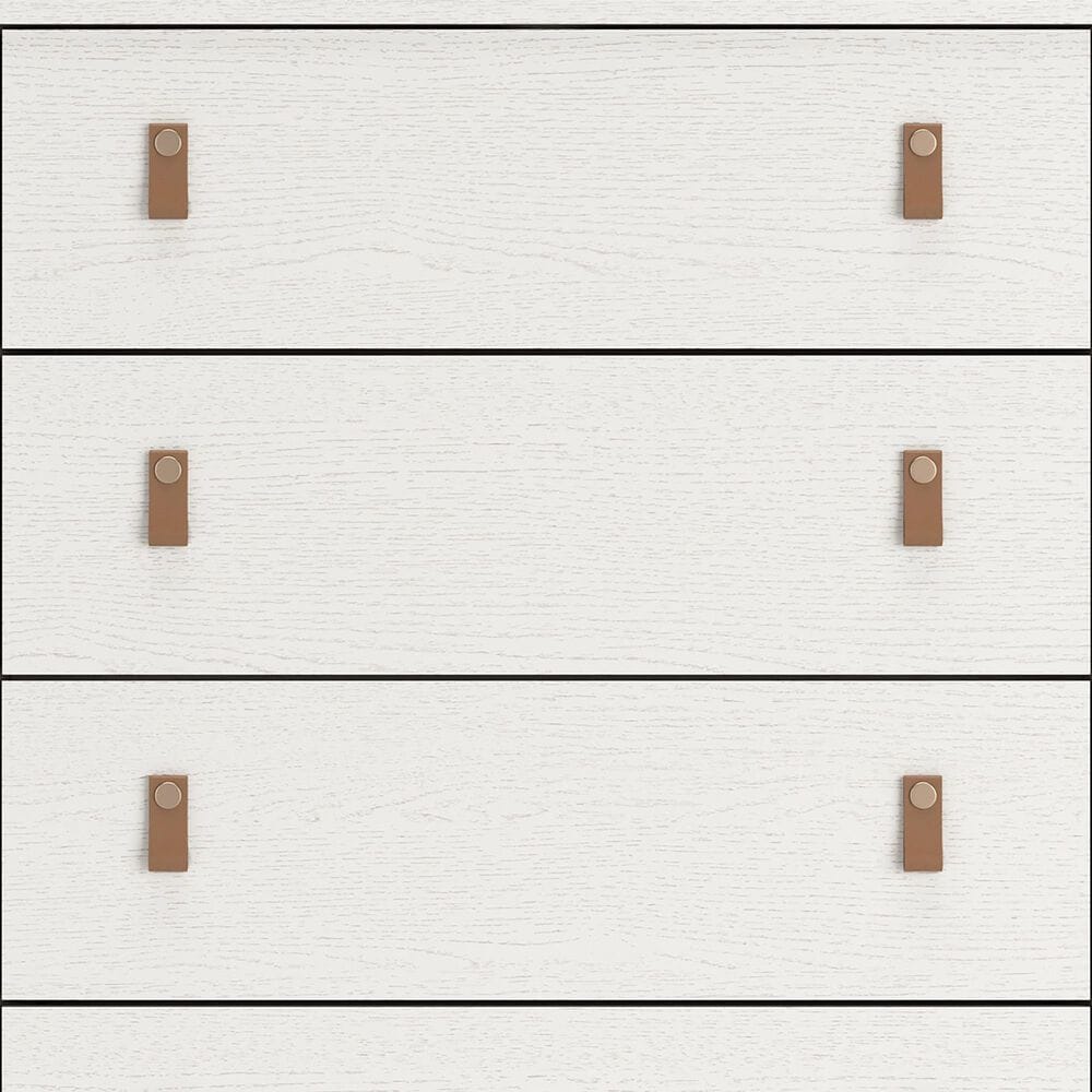 Ashley Aprilyn 5-Drawer Chest in White, , large