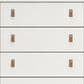 Ashley Aprilyn 5-Drawer Chest in White, , large