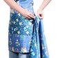 Once Again Home Flower Teapot Attach and Go Apron in Blue, , large