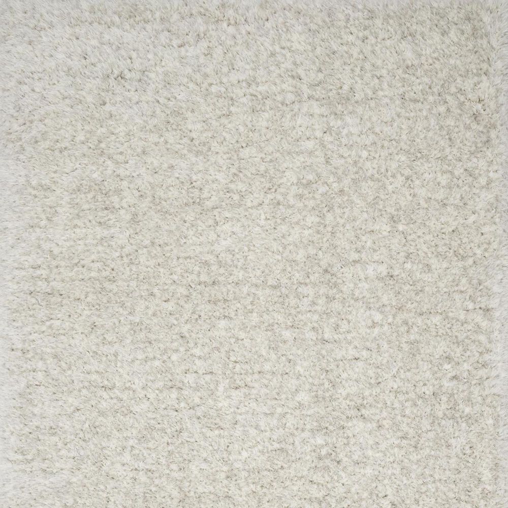 Loloi Kayla Shag KAY-01 7&#39;9&quot; x 9&#39;9&quot; Light Grey Area Rug, , large