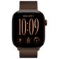 Apple Watch Series 12 (GPS) 42mm Dark Bronze Aluminum Case with Dark Bronze Milanese Loop (Pre-Order), , large