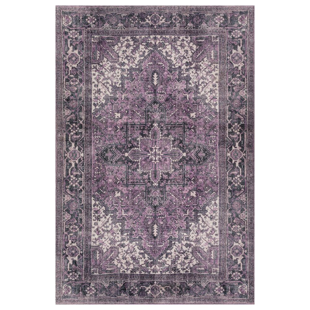 Dalyn Rug Company Amanti AM3 8"6" x 12"9" Plum Area Rug, , large