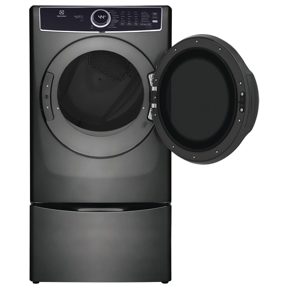 Electrolux 4.5 Cu. Ft. Front Load Washer and 8.0 Cu. Ft. Gas Dryer Laundry Pair in Titanium, , large