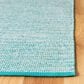 Safavieh Montauk 2"3" x 8" Aqua and Blue Runner, , large