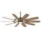 Minka-Aire Barn 65" Ceiling Fan with LED Light in Heirloom Bronze, , large
