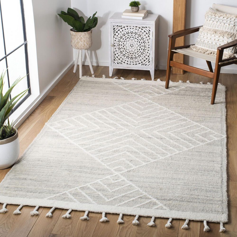 Safavieh Casablanca CSB451B 8&#39; x 10&#39; Beige and Ivory Area Rug, , large