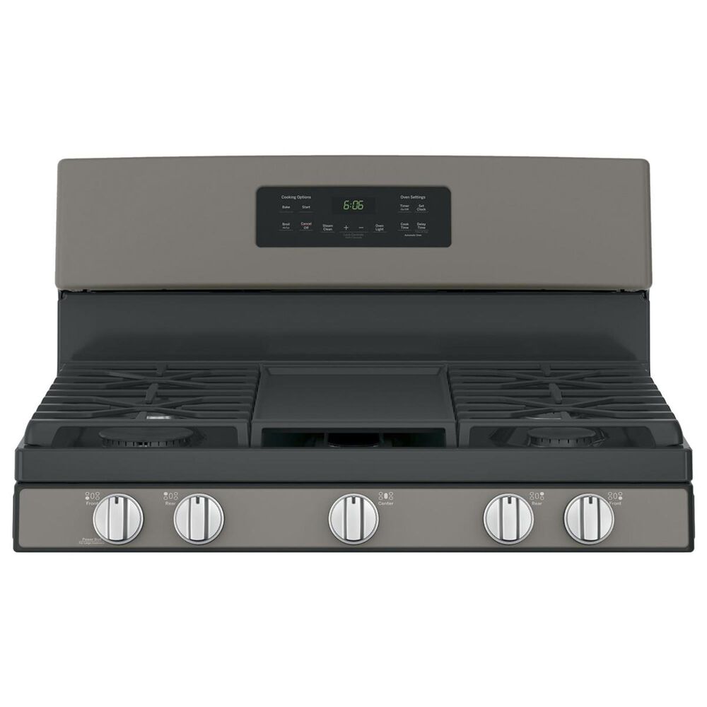 GE Appliances 5.0 Cu. Ft. Freestanding Gas Range in Slate, , large