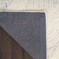 Nourison Pure Patterns Ivory and Grey 5"3" x 7"3" Area Rug, , large
