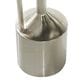 Maple and Jade 2-Piece Decorative Vase Set with Handles in Satin Silver, , large