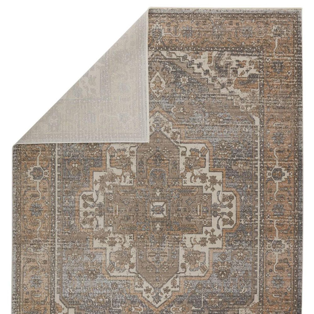 Jaipur En Blanc Venn 5&#39;3&quot; x 7&#39;6&quot; Vaporous Gray, Vapor Blue, Gargoyle, String and Lark Area Rug, , large