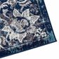 Amer Rugs Alexandria 4" x 6" Ivory and Navy Area Rug, , large