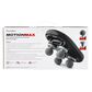 Nuvomed Motionmax Dual-Handle Multifunctional Whole Body Massager in Black, , large