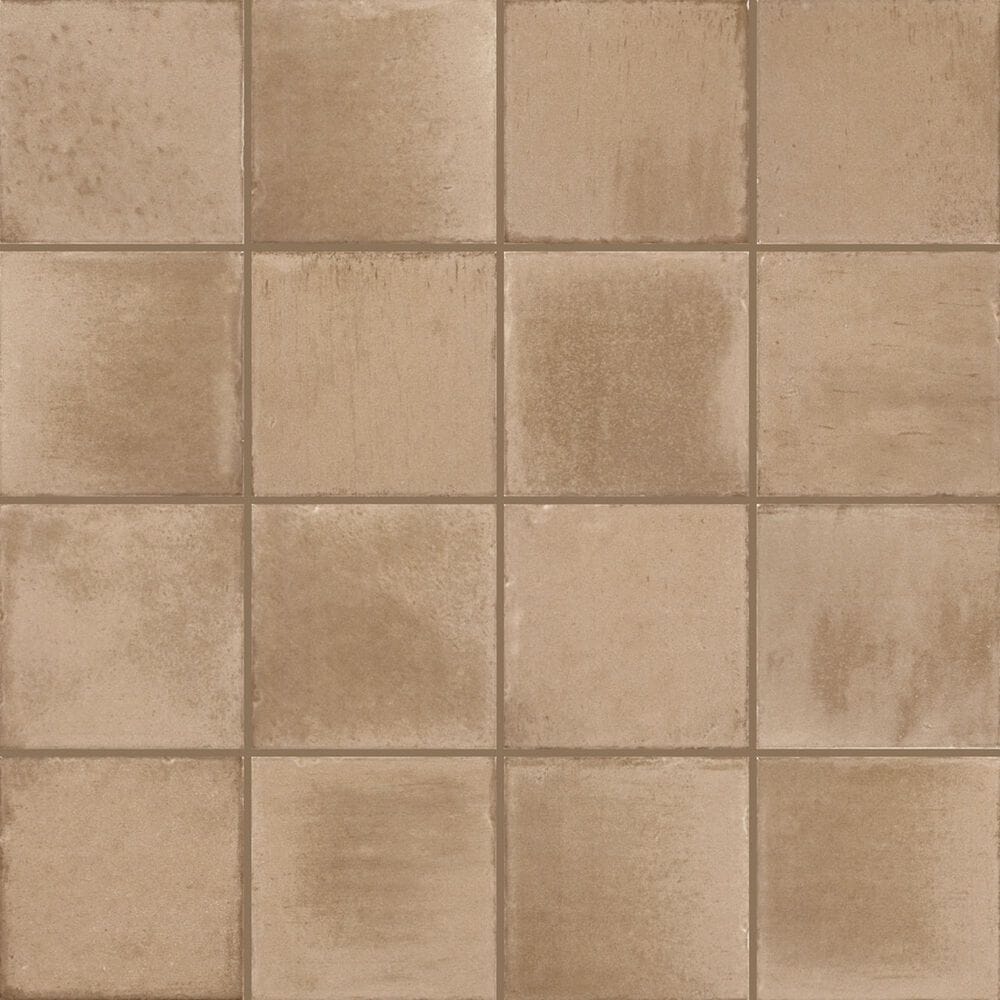 Dal-Tile Relicca Foxed 4" x 4" Square Handcrafted Ceramic Tile, , large