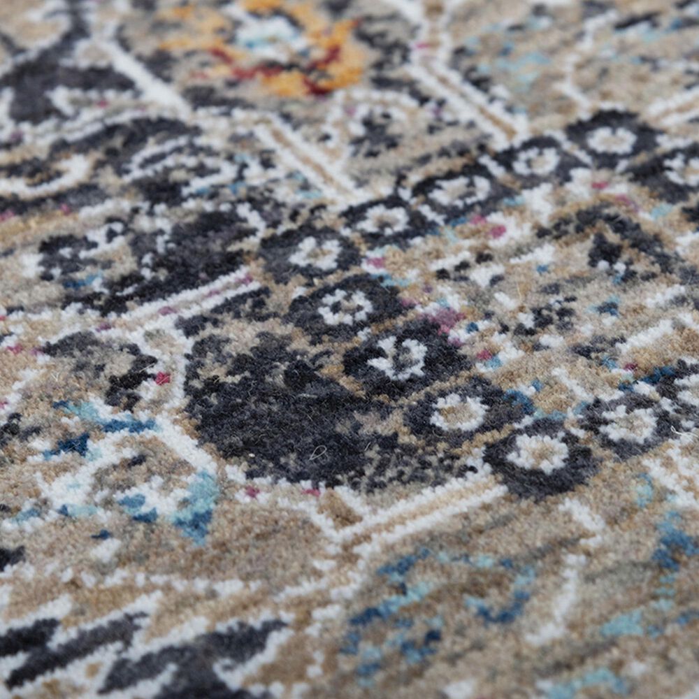 RIZZY Signature 2&#39;6&quot; x 8&#39; Dark Gray Runner, , large